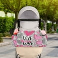 thumbnail image 5 of DIXRUYEE Stroller Organizer Eternal Floral Embrace Printed, 5 of 7