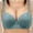 Army Green, variant on Womens Plus Size Full Coverage Underwire Bra with Lace Trim and Wide Straps Army Green L-XXXXXL,Size L