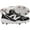 Black/White, variant on New Balance Women's Romero Duo Metal Fastpitch Softball Cleats Black/White 8