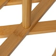 thumbnail image 6 of Household Essentials Bamboo 5 Pair Accordian Boot Rack, Natural, 6 of 9