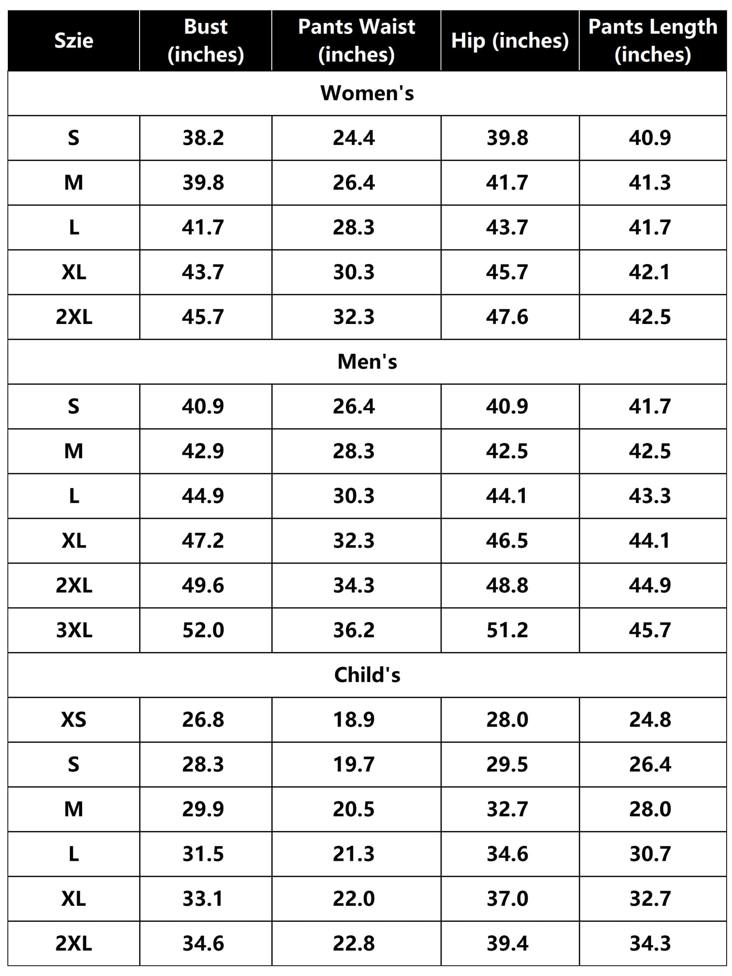 Unique Bargains Christmas Long Sleeve Tee with Pants Loungewear Family Pajama Sets L Big Boys