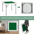 thumbnail image 6 of Goplus 35'' 4-Player Mahjong Card Game Portable Folding Table w/Cup & Coin Holder, 6 of 10
