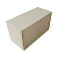 thumbnail image 3 of Miangastore DIY Tissue Box Made of Durable Synthetic Material for Storage Beige Plain Color Craft Projects, 3 of 8