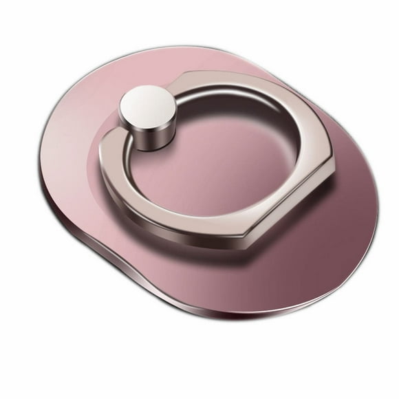 Anillo ovalado para teléfono móvil Soporte para teléfono inteligente Soporte para coche Anillo de sujeción Accesorios Rojo