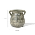 thumbnail image 5 of LuxenHome 2-Piece Rustic Farmhouse Brown Jug Terracotta Vase Set, 5 of 5