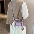 thumbnail image 6 of ibiyuan Clear Bag for Stadium Events, Small Clear Crossbody Purse Handbag for Concert Sport Events, 6 of 6