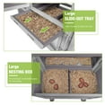 thumbnail image 5 of MEDEHOO Chicken Coop with Wheels Portable Hen House for 4-6 Chickens 78.4" with Large Run, Nesting Box, Metal Tray, 5 of 7