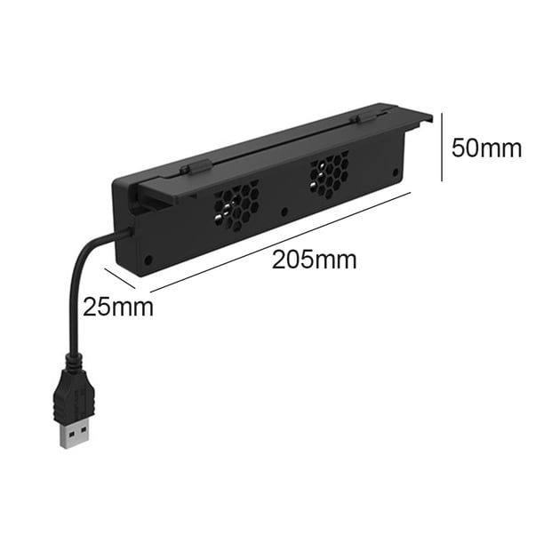 Ventilador de refrigeración apto para el radiador del soporte de la consola de la estación de acoplamiento OLED del interruptor de Nintendo Likrtyny Para estrenar