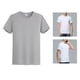 thumbnail image 4 of Camisetas clásicas de cuello de playa para hombre BLESIY ligero M Gris, 4 of 7