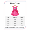 thumbnail image 2 of Little Girls Clothes Little Girls Polka Dots Dress 5T Girls Summer Dress 6Y Girls Sundress Sleeveless Dress with Cute Bag Rose Red, 2 of 8