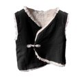 thumbnail image 1 of Gibobby Camisa Elegante Para Niños Ropa de chaleco grueso y cálido para bebé recién nacido, niñas, niños, primavera invierno(Azul marino, 6-12 Meses), 1 of 5