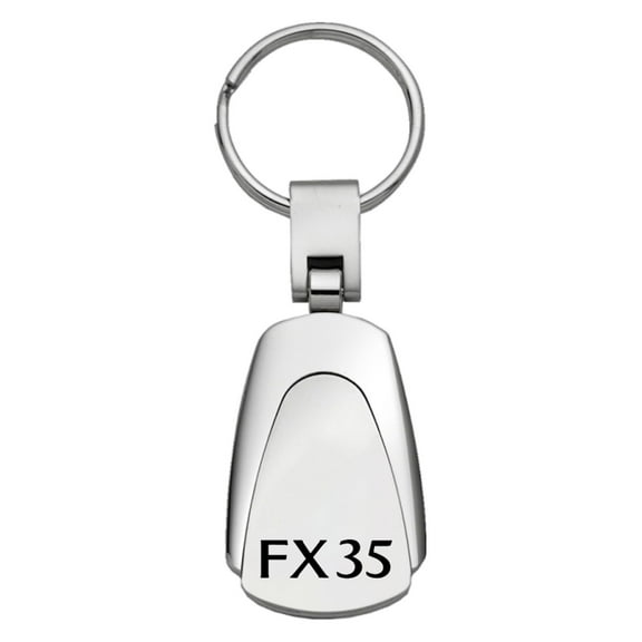 Infiniti FX35 Teardrop Key Chain (Silver)