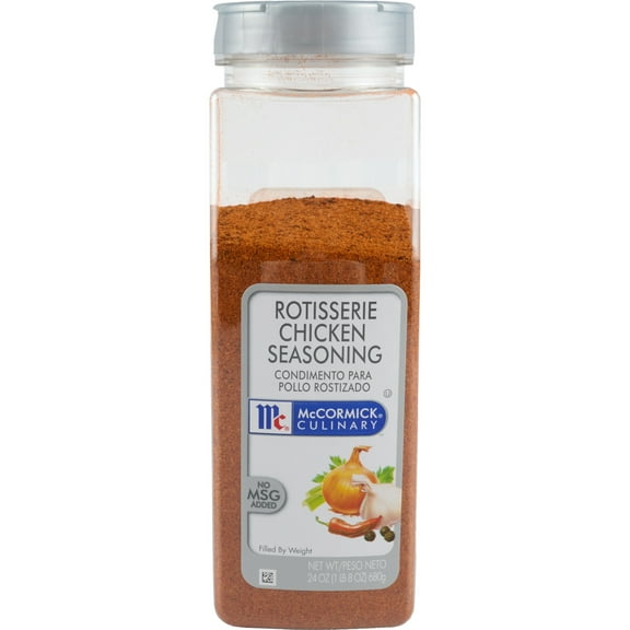 McCormick Culinary Kosher Rotisserie Chicken Seasoning, 24.0 oz Bottle