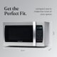 thumbnail image 4 of Farberware Countertop Microwave 1000 Watts, 1.3 Cu. Ft. - Microwave Oven With LED Lighting and Child Lock - Perfect for Apartments and Dorms - Easy Clean Stainless Steel, 4 of 5