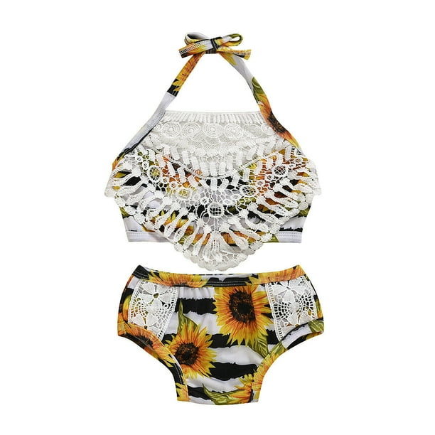 Sunflower Bathing Suit Baby