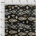 thumbnail image 2 of oneOone Cotton Silk Black Fabric Ikat Sewing Material Print Fabric By The Yard 42 Inch Wide, 2 of 4