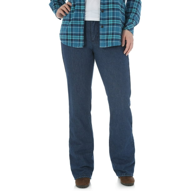 fleece bootcut pants