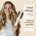 thumbnail image 5 of 5-in-1 Professional Hot Air Styler Kit, Complete Hair Dryer Brush System with 110,000 RPM Motor for Volumizing, Smoothing & Auto-Wrapping Curls, 5 of 13