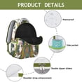 thumbnail image 4 of Paisley Gift Backpack - Trendy Waterproof Bookbag for College Students, Durable School Backpack for Women & Men, Stylish Paisley Print for Campus & Commute, 4 of 6