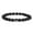 Black, variant on Bracelet White Elastic Beaded Bracelets for Women Magnesite Fashion Elegant Nature Stones for Graduation Daily Wear