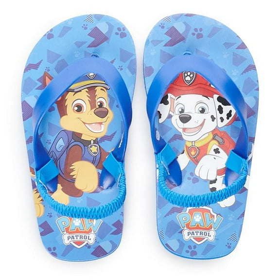 Toddler Boy Paw Patrol Marshall & Chase Sandals, Toddler Boy's, Size: Medium, Dark Blue