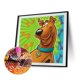 thumbnail image 2 of 5D bricolaje diamante pintura completo cuadrado taladro Scooby-Doo pared decoración Rhinestone arte Likrtyny Arte deco, 2 of 9