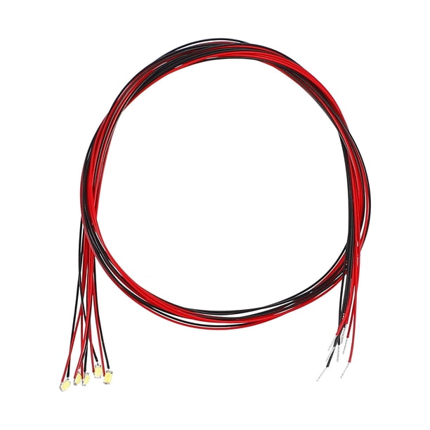 Uxcell 0603 DC 2.8-3V Dispositivos de Montaje en Superficie LED Micro Emisor de Luz Blanco Paquete de 5