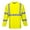Yellow, variant on Portwest FR96 FR Lightweight Hi-Vis Long Sleeve T-Shirt Yellow, 4X-Large