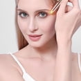 thumbnail image 2 of Depiladora de cejas WEIHJMXG recortadora eléctrica de cejas con luz LED oro rosa, 2 of 5