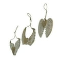 thumbnail image 2 of Gerson Wood Angel Wings Heart Hanging Wall Sculptures Rustic Twine (Set of 3), 2 of 4