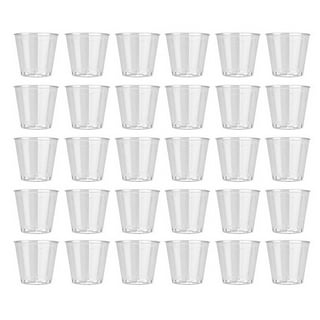 Clear Plastic Glasses Drinking Water Disposable Glass Party Cup 7oz 180mm