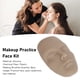 thumbnail image 3 of Juego De Cara De Práctica De Maquillaje, Kit De Cara De Práctica De Maquillaje Espesado Para Principiantes De Maquillaje Para Salón De Belleza, 3 of 7