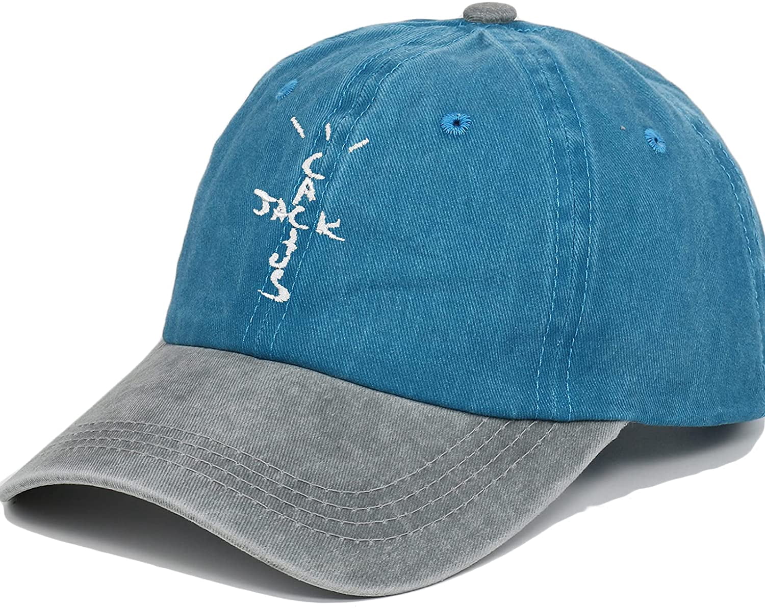 Eastjing Cactus Jack Embroidery Baseball Cap Hip Hop Casual Dad Hat Adult Unisex, Size: One Size