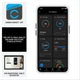 thumbnail image 6 of Garmin Instinct Crossover AMOLED, Rugged Hybrid GPS Smartwatch with Analog Watch Hands and Bright AMOLED Display, Charcoal with Charcoal Silicone Band, 6 of 7