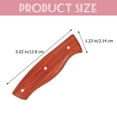 thumbnail image 4 of 2 Pcs Wooden Kitchen Handle Replacement Set for Handle Repair and Comfortable Grip, 4 of 5