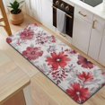 thumbnail image 5 of Pioneer Flower Floral Print Pattern Kitchen Rug Mat,Kitchen Runner Rugs Non Skid Washable,Decorative Kitchen Floor Mats for Kitchen,Sink,Laundry,17"x47.2", 5 of 7