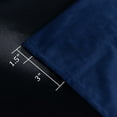 thumbnail image 3 of Soft Velvet Curtains, Light Filtering & Sound Dampening Window Treatments, Thermal Insulated Rod Pocket Drapes for Living Room & Bedroom, 2 Panels, 3 of 5