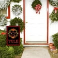 thumbnail image 6 of Yule Garden Flag Christmas Buffalo Plaid Check Pagan Winter Solstice Party Decoration Double Sized Outdoor Yard Sign, 6 of 6