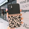 thumbnail image 1 of Funda De Silicona Impresa Leopardo Para iPhone 11 Pro Max Xs Xr 12 Mini 7 Plus 12 X 6 6s 7 8 Se 2020 Fundas De Moda, 1 of 4