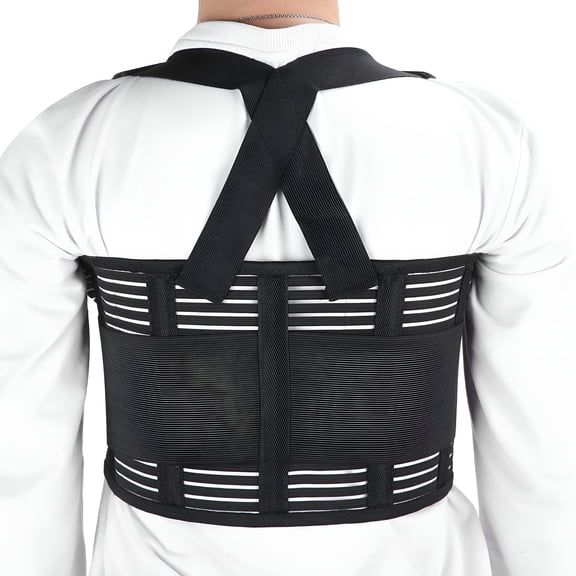 XIRQI Adult Unisex Chest Support Brace Rib Brace Broken Rib Belt Chest Lumbar Protector Rib Fracture Strap Belt