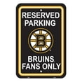 thumbnail image 1 of Fremont Die Nhl Boston Bruins Panneau d'Équipe, 12 Pouces" X 18 Pouces", Panneau de Stationnement Réservé, 1 of 1