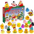 thumbnail image 1 of 24 Grids Christmas Advent Calendar Blind Box Rubber Duck Toys Gifts Boxes Decor, 1 of 5