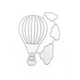 thumbnail image 1 of Ruiboury en Acier au Carbone Die Banquet Scrapbook Template Décoration Réutilisable Pochoir Argent 1Set, 1 of 6