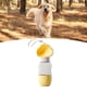 thumbnail image 5 of Dog Water Bottle Portable Cute Transparent Dog Water Feeder with Feeding for Dog Watering Supplies 350ml 200ml Clouds Yellow, 5 of 5