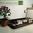 thumbnail image 7 of Large Multifunctional Boot Tray 2 Pack Boot Mat Washable Indoor or Outdoor Tray Mat Doormats for Shoes Boots Plants Pots Paint Tins Pet Bowls Car Storage, 30 x 15 x 1.2 Inches, 7 of 7