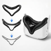 VR Accessories for Meta Quest 2,Facial Interface & Face Cover Pad for Oculus Quest 2, Light Blocking Washable Face Pad