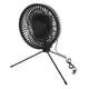 thumbnail image 2 of Ventilador solar para acampar con trípode IP67, ventilador portátil ajustable a prueba de agua con panel solar de 10 W para acampar al aire libre, 2 of 5