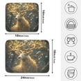 thumbnail image 2 of Ryvnso Magic Deer Dish Drying Mat for Kitchen Countertop 18x24 Large Dish Pad Drainer Rack Dish Sink Mats, 2 of 7
