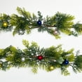 thumbnail image 4 of CaiYueKe 3D Wall Mounted Christmas Tree, Half Protruding Felt Holiday Decor, Space Saving Artificial Pine with Realistic Leaf Design for Small Spaces Home Holiday Decorations, 4 of 8