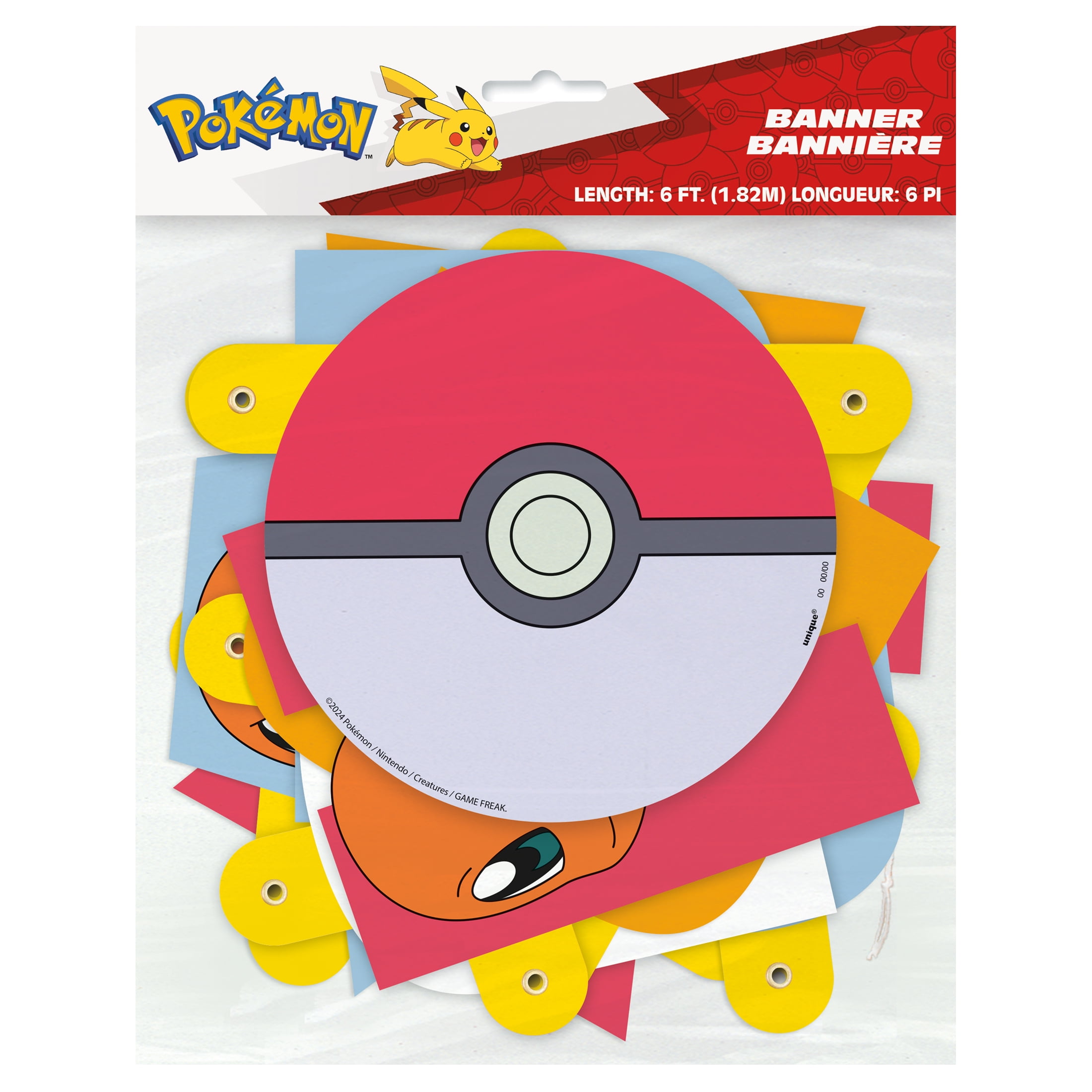 Pokémon “Happy Birthday” Jointed Banner, 1ct
